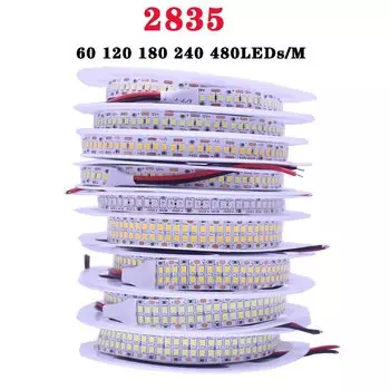 Светодиодная лента taslauk 2835 5/10/15/20 м теплый/холодный/натуральный белый