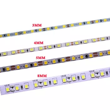 Светодиодная лента Taslauk 5м 120LED 2835 теплый белый