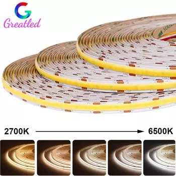 Светодиодная лента TNALANT 608/624 SMD, 2700-6500К, 8мм, DC24V