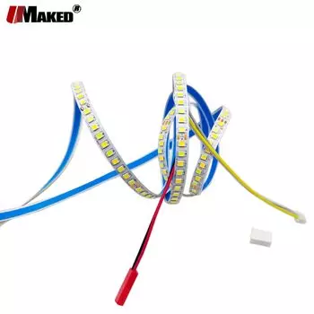 Светодиодная лента Umaked SMD2835 3 м 3000K+6500K для люстр