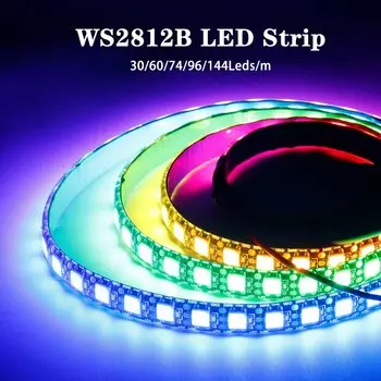 Светодиодная лента Xnbada WS2812B RGB 30/60/144LED/м