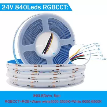 Светодиодная лента XUNATA RGBCCT/RGB/RGBW/RGBWW 24В