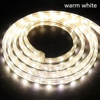 Светодиодная лента XUNATA теплый белый/белый/синий 60LEDs/m 220В