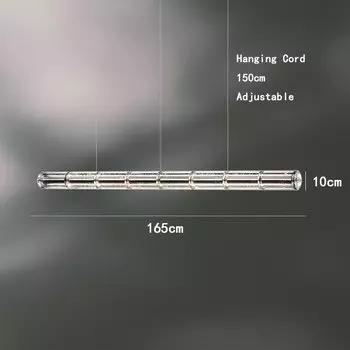 Светодиодная люстра из стекла NoEnName_Null