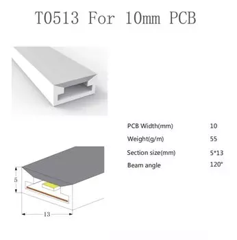 Светодиодная неоновая трубка TNALANT силиконовая гибкая IP67
