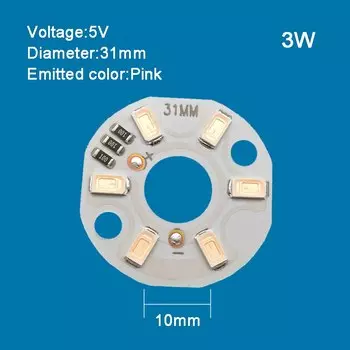 Светодиодная панель XunShiNi 5В 4000К разноцветная