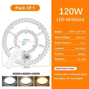 Светодиодная панель ZGREDED 120 Вт