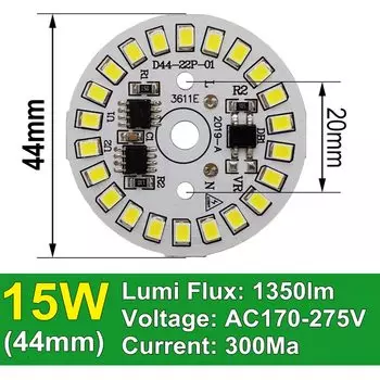 Светодиодная плата Umaked YL-HN-QP 3-15Вт 220В