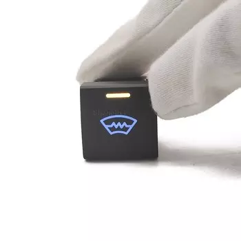 Светодиодная подсветка для автомобиля, Подогрев лобового стекла, кнопка нажима, динамик, звуковой сигнал, переключатель громкости для Toyota Camry 2018 Avalon Rav4 Prado 150 2020