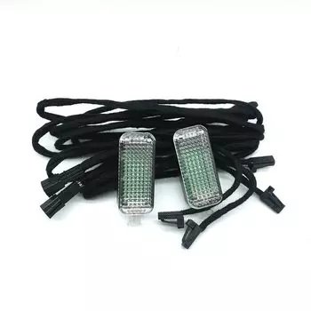 Светодиодная подсветка для салона автомобиля, лампа для ног, кабель для VW Passat B6, Golf 5, 6, MK6, A1, A3, A4, A6, A8, Q3, Q5, Q7, сиденье светодиодный светодиодного o ALHAMBRA