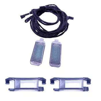 Светодиодная подсветка для салона автомобиля, лампа для ног, кабель для Passat B6, Golf 5, 6, MK6, A1, A3, A4, A6, A8, Q3, Q5, Q7, сиденье светодиодный светодиодного o ALHAMBRA