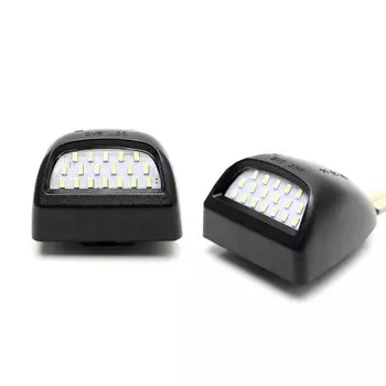 Светодиодная подсветка номерного знака iJDM Canbus для Chevrolet Silverado GMC Sierra 1500 2500 3500 грузовиков белая автомобильная лампа номерного знака 12 В