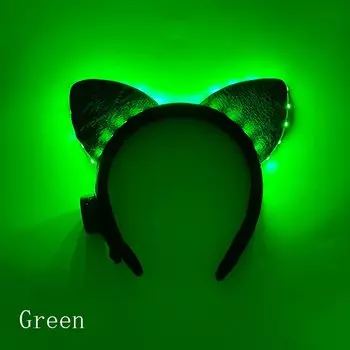 Светодиодная повязка на голову YeahMaske с кошачьими ушками