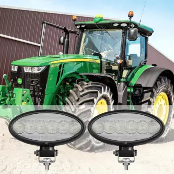 Светодиодная рабочая лампа овальной формы для John Deere, 6 дюймов, 60 Вт, сочетание: S550, S650, S660, S670, S670HM, S680, S680HM + 2 шт./партия, RE269638