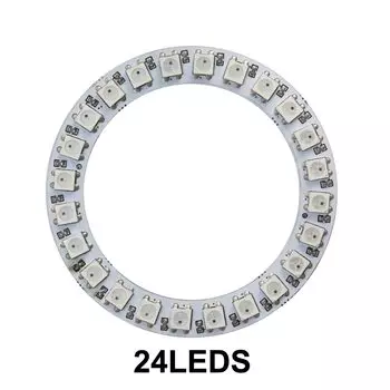 Светодиодное кольцо Xnbada WS2812B 8/16/24/35/45 LEDs