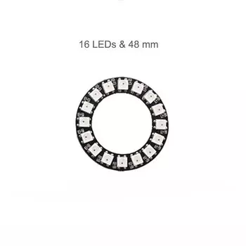 Светодиодное пиксельное кольцо TNALANT WS2812 RGB