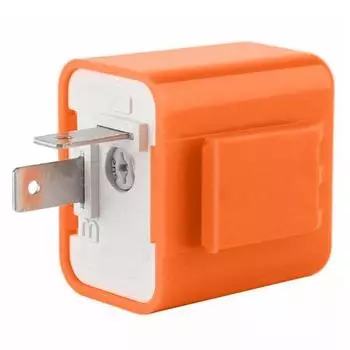 Светодиодное реле мигалки для мотоцикла, регулируемая частота, квадратная мигалка, светодиодные фонари для мотоцикла, индикатор указателя поворота, 12 В, вспышка