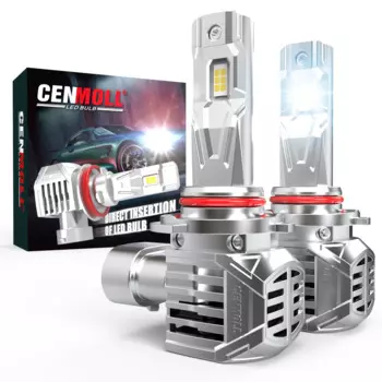 Светодиодные Автомобильные фары Canbus 9005 HB3 H10 9006 HB4, противотуманные светодиодные фары 120 лм Вт с вентилятором для Mitsubishi Outlander ASX, 1 комплект