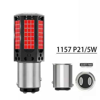 Светодиодные Автомобильные сигнальные лампы 1156 BA15S 1157 BAY15D P21W светильник Canbus 2016 SMD T20 7440 7443 W21W, сигнал поворота, лампа DRL 12 В для Audi BMW