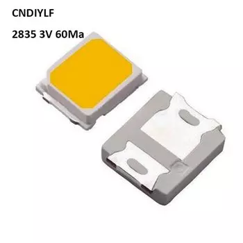 Светодиодные чипы CNDIYLF LED Chips 3000K теплый белый