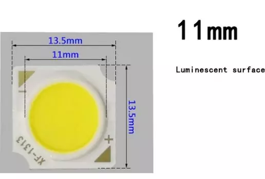 Светодиодные чипы Getefu XP-011 2 шт.
