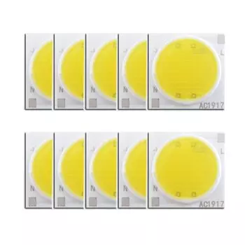 Светодиодные чипы керамические 10 шт. warm and happy 3-50Вт 220В