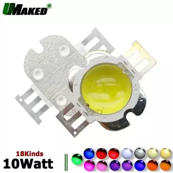 Светодиодные чипы Umaked 10 Вт круглые белые/теплые белые