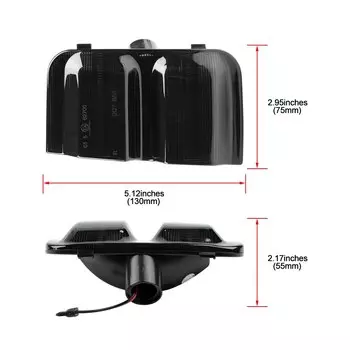 Светодиодные динамические боковые зеркала, поворотники для Peugeot Boxer Fiat Ducato Citroen Jumper Relay MK3 2006-