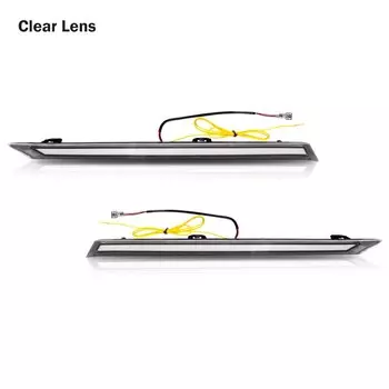 Светодиодные дневные ходовые огни для Toyota RAV4, капот двигателя автомобиля, вентиляционная крышка, украшение DRL 2019 2020 2021, указатель поворота