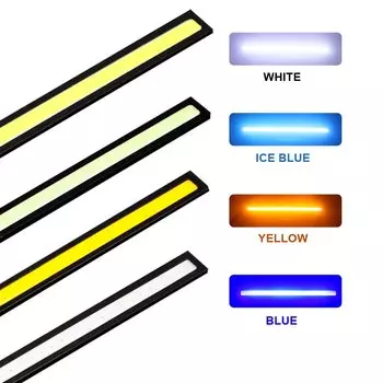 Светодиодные дневные ходовые огни HAUSNN, 17 см, 100%, водонепроницаемые, 12 в пост. Тока, внешние фонасветильник, габаритные огни, лампы противотуманная панель, распродажа