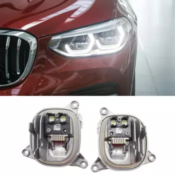 Светодиодные фары ангельские глаза DRL модули 63117466107 63117466108 для BMW X3 X3M F97 G01 X4 X4M G02 F98 дневной свет сверхъяркий белый