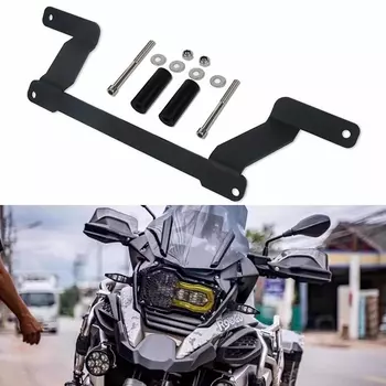 Светодиодные фары дальнего света для мотоцикла, дополнительный светильник, монтажный передний кронштейн для R1200GS R1200GS ADV R1250GS Adventure