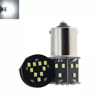 Светодиодные фары для мотоцикла G18 R5w, 4 шт., 6 В переменного тока, автомобильные лампы, оборудование, индикатор, Чипы Smd, сигнальная лампа, задняя BA15S 1156 BAY15D CAN-шина автомобиля