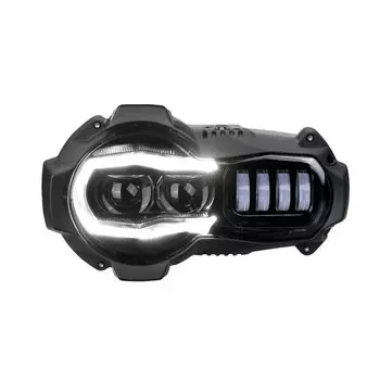 Светодиодные фары E-mark для BMW R1200GS R 1200GS 2004-2012 R 1200GS ADV Adventure, фары для мотоциклов, полная сборка фар