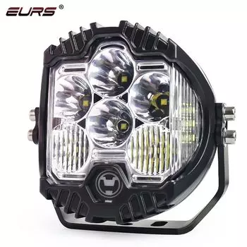 Светодиодные фары EURS, 5 светодиодный, 50 Вт, 5000 лм, 6 светодиодный одов, 12 В, 24 В