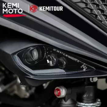 Светодиодные фары KEMIMOTO E-MARK для Yamaha Raptor 700 700R YFZ450 YFZ450R YFZ450X Wolverine 450 350, регулируемый указатель поворота