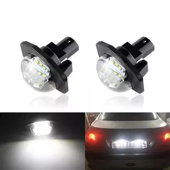 Светодиодные фонари номерного знака CANBUS для Toyota COROLLA SEDAN (JP ver)-ADE150,NDE150,ZRE151,ZZE150 WAGON-CE140,NZE141, лампа номерного знака 12 В