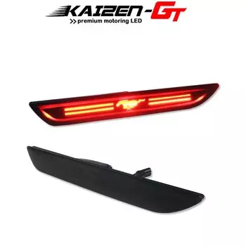 Светодиодные Габаритные огни, боковые фонари для заднего бампера Ford Mustang, 2015-2018