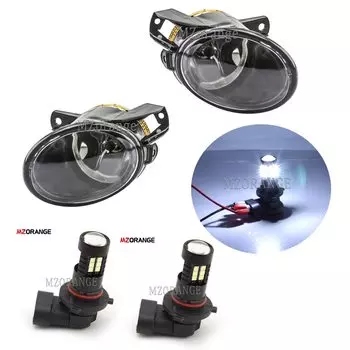 Светодиодные/Галогенные Противотуманные фары, лампы для Volkswagen Passat b6 2006-2011, рамка, фары, ДХО, сигнал вождения, автомобильные аксессуары