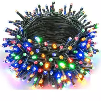 Светодиодные гирлянды KIKIELF теплый свет/разноцветный 10/20/30/50/100 м