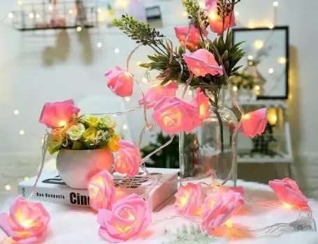 Светодиодные гирлянды TDRSHINE Роза 3 м 20 LED