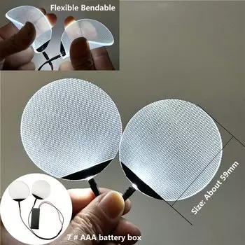 Светодиодные глаза для косплея CINESSD Round-FB-7AAA