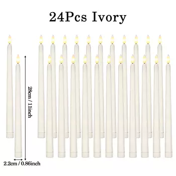 Светодиодные конические свечи XMSJ, 160 штук