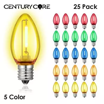 Светодиодные лампочки Grensk C7 RGB 220В