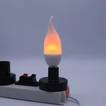 Светодиодные лампочки HPH E14 с эффектом пламени 3 режима