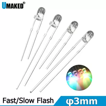 Светодиодные лампочки Umaked EJG-3mm 1000 шт.