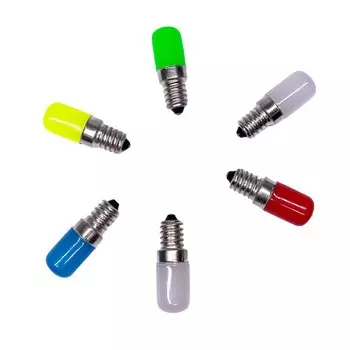 Светодиодные лампы aoyuansea T18 2 шт., красный, синий, зеленый, желтый