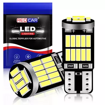 Светодиодные лампы Canbus 4014 26SMD 6000K 194 168 LED 5w5 2825 DC, 2 шт.