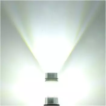 Светодиодные лампы CANBUS H16 5202 PS19W для AUDI A3 8P 2008-2013, дневные ходовые огни, дневные ходовые огни, лампа без ошибок 6000K, белый 3000K, 2 шт.