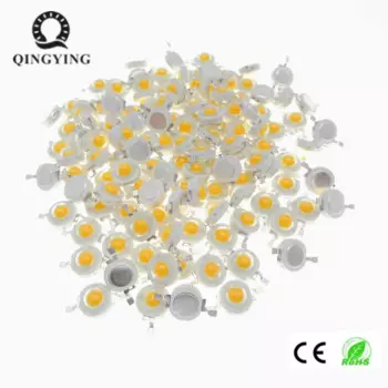 Светодиодные лампы COB QINGYING 1 Вт 3 Вт теплый белый холодный белый красный зеленый синий желтый